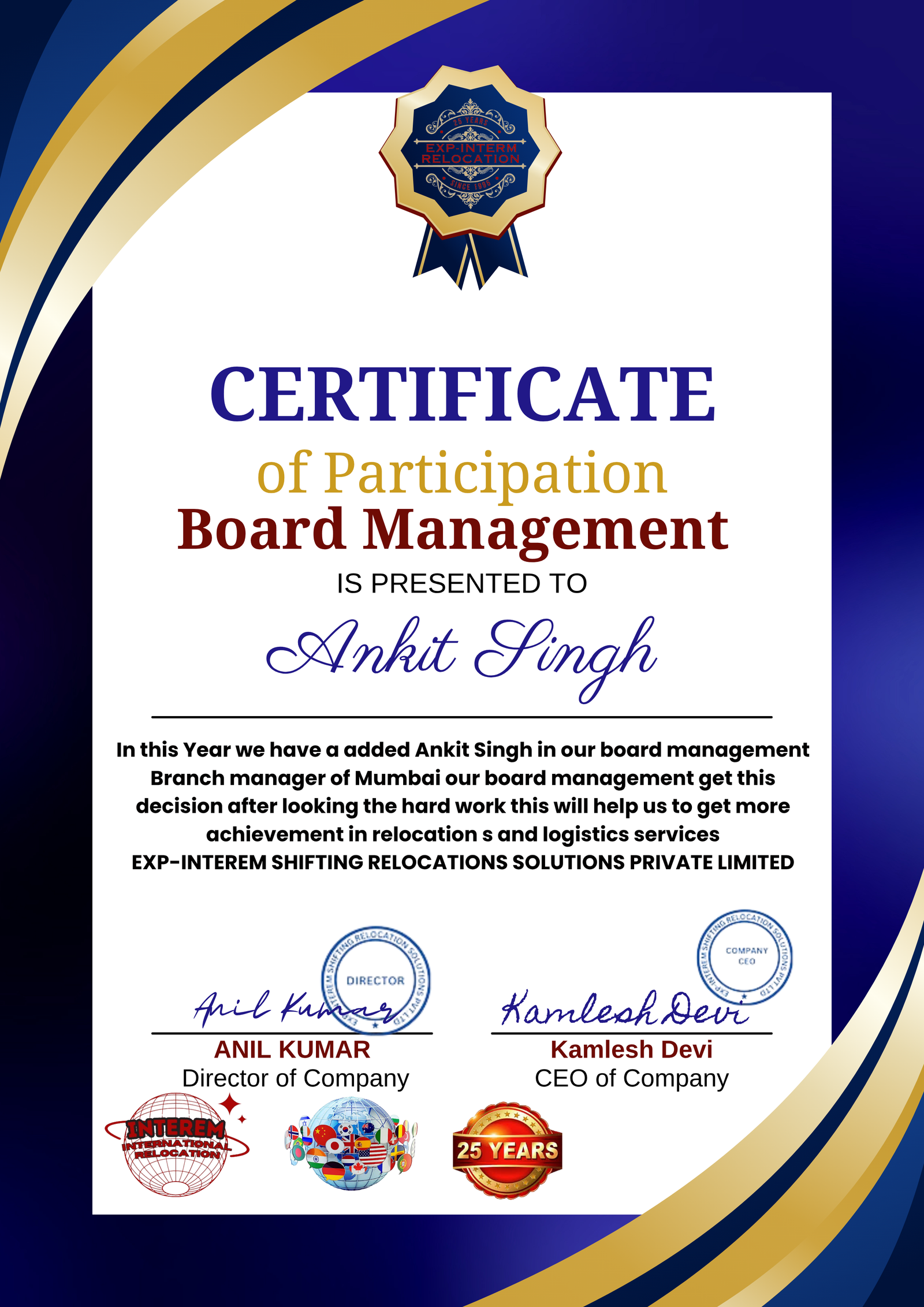 Certificate 4